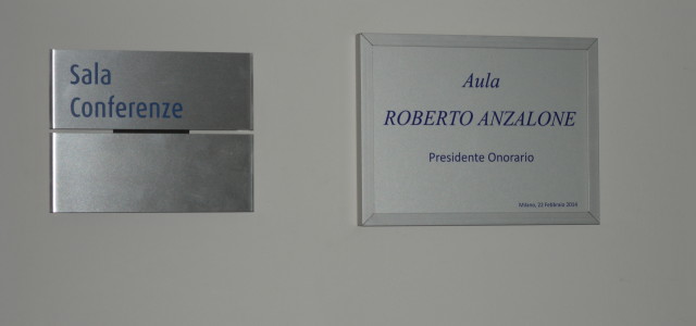 OMCeO Milano intitola la sala riunioni a Roberto Anzalone